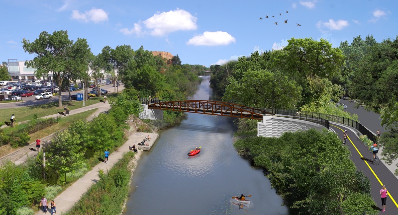 Lincoln Village Pedestrian Bridge